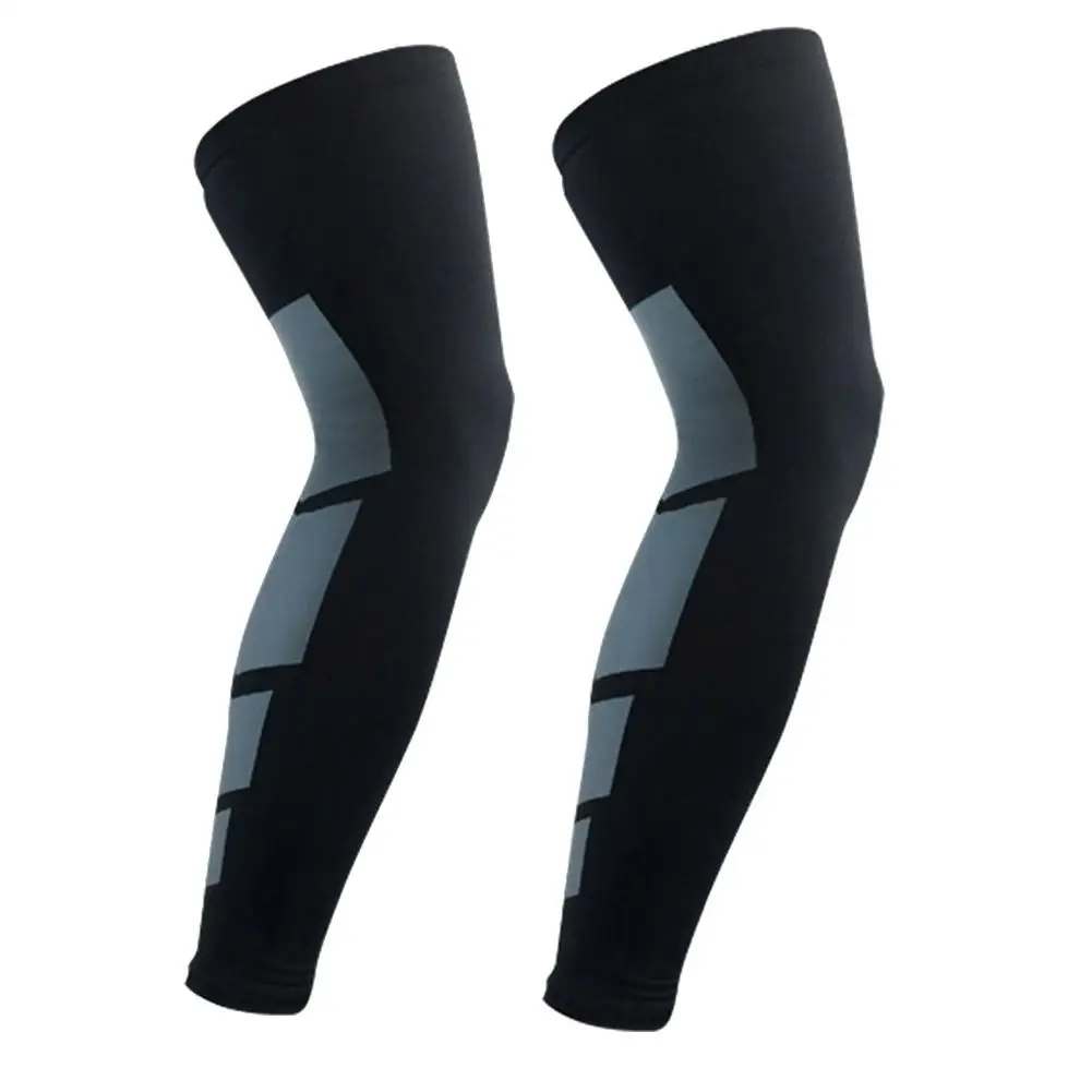 

1Pcs Super Elastic Basketball Leg Warmers Calf Thigh Compression Sleeves Sports Long Kneepad Brace Soccer Volleyball Cycling