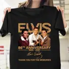 Футболка Elvis Presley в стиле ретро, унисекс, цвет черный