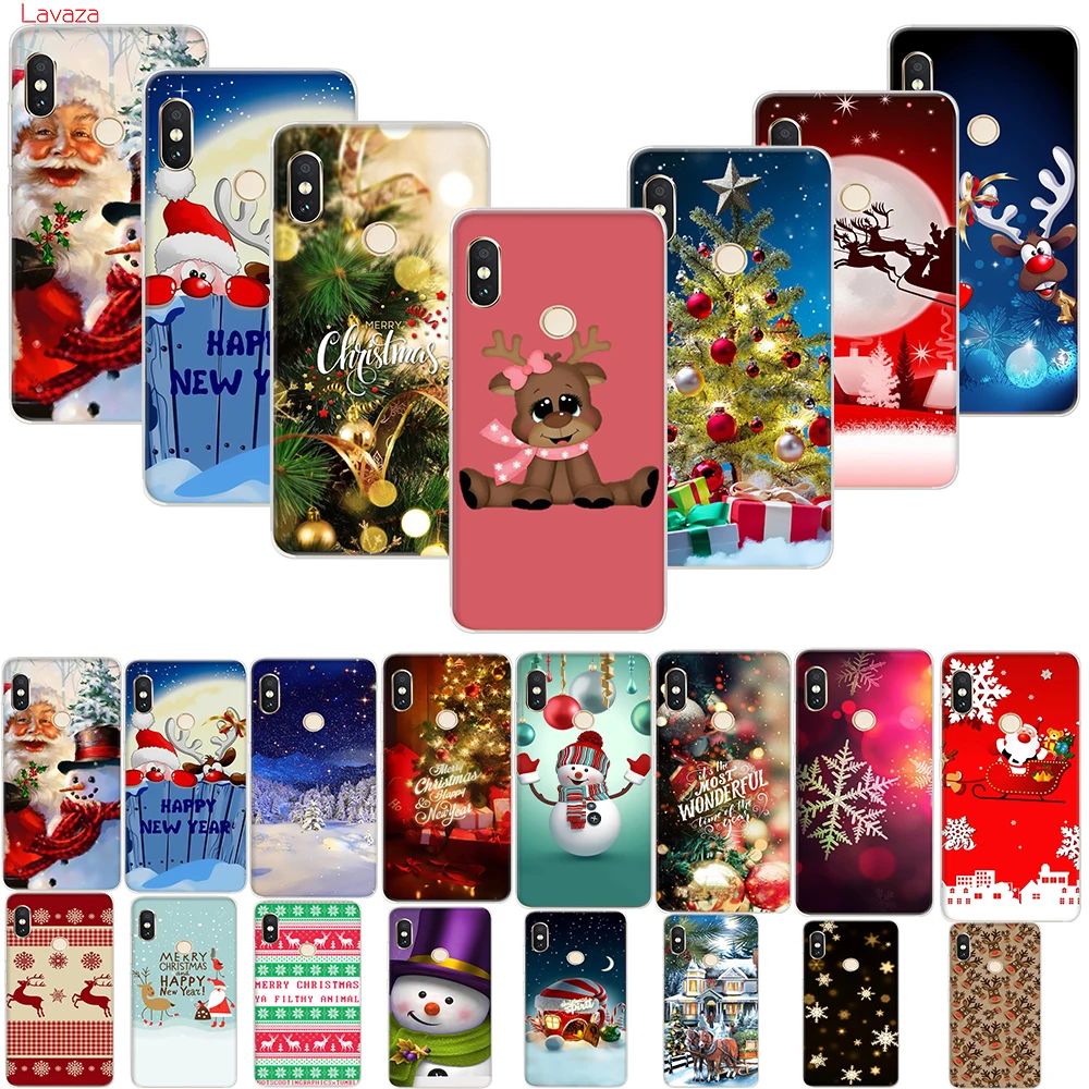 Твердый чехол для телефона Lavaza новый год Рождество Huawei Honor view 20 9x Pro P smart Z Plus P20Lite Mate