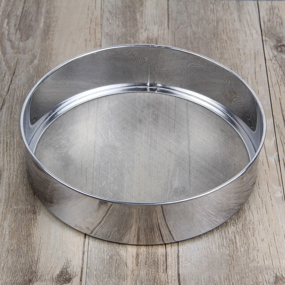 

5 PCS 13cm Kitchen Fine Mesh Flour Sifters Stainless Steel Net Flour Sieves Sifting Strainers Cake Baking Powdered Sugar Filters