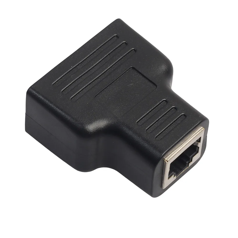 Разветвитель RJ45 с 1 на 2 портами Мама CAT 5/CAT 6|Компьютерные кабели и разъемы| |