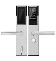 LK-0806 intelligent IC sensor password door lock metal material office / hotel / home wooden door lock