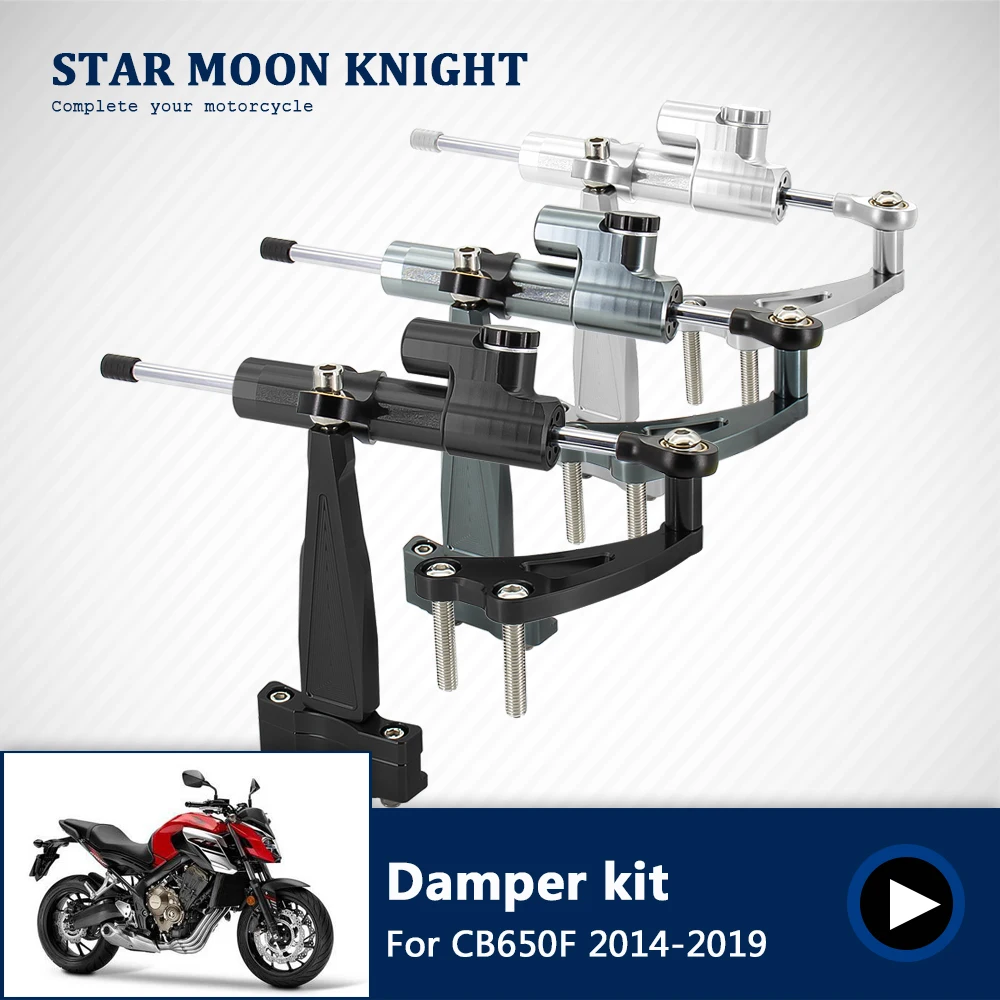 

For Honda CB650F 2014-2019 Motorcycle special steering damper mounting bracketSteering Stabilizer Damper Mounting Bracket