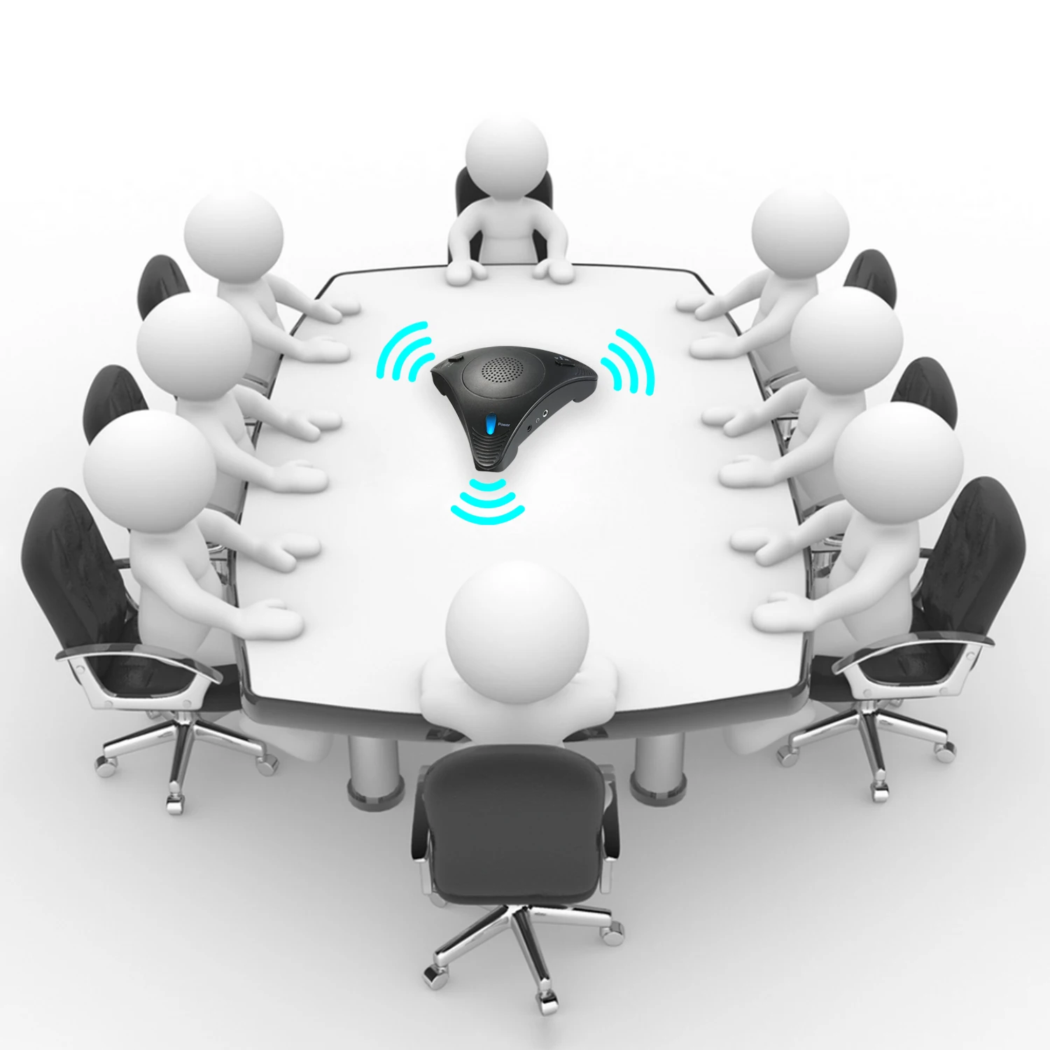 USB микрофон для конференц связи VOIP многонаправленный настольный проводной