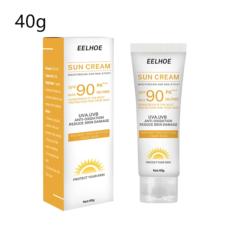 Солнцезащитный крем для лица SPF90 отбеливающий солнцезащитный кожи