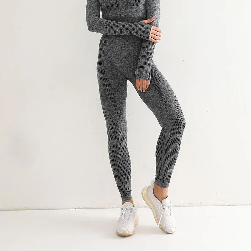 

Seamless Sports Women's High-waist Hip-lifting Fitness Yoga Pants Women's Fitness Running Leggings Women