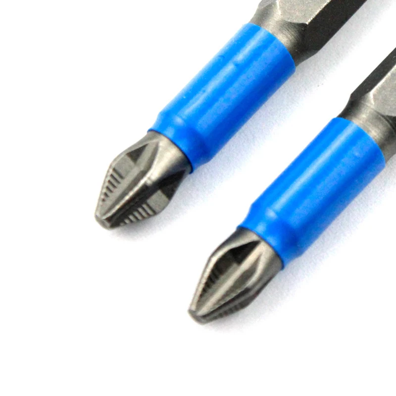 

3/5/10Pcs 50mm Magnetic Cross Head Screwdriver Bits Hand Tools Non-Slip Electric Hex Shank Screwdriver Toolbox Accessories
