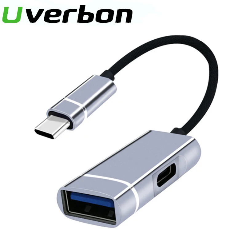 

USB 3.0 HUB USB C HUB Splitter 3 USB-C Dock Adapter USB-C 3.0 Multi Port Dock Adapter for Macbook Pro HUAWEI Matebook Computer