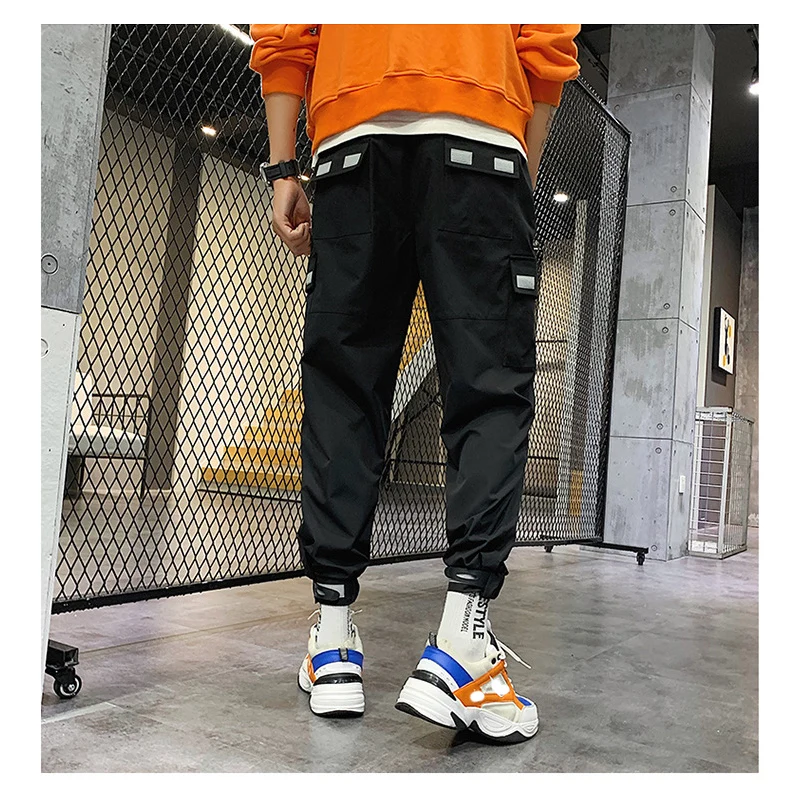 Брюки-карго мужские с флисовой подкладкой модные повседневные меховые штаны