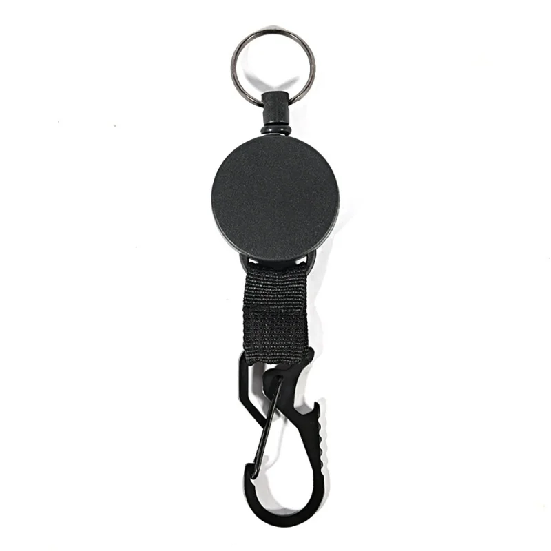 

Outdoor Camping Keychain Carabiner Holder Climbing Screw Lock Hanging Hooks Quick Release Buckle Keychain