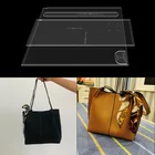 Инструменты для шитья кожи, акриловый шаблон, товары для кожи, женская сумка через плечо большой емкости, производственный шаблон сделай сам, 1 набор