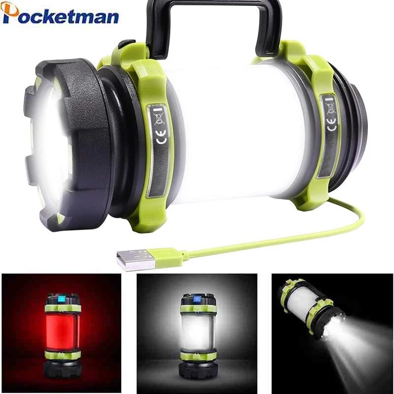 Перезаряжаемые прожектор фонарик светодиодный фонарь с регулируемой яркостью