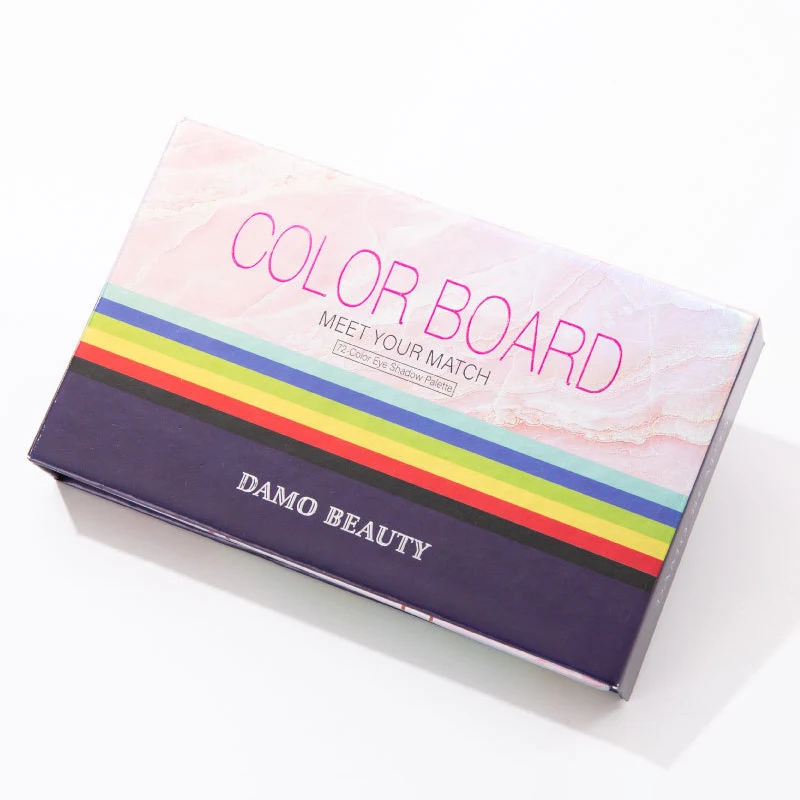 4 секционный измельчитель для специй с 72 цвет матовые тени век Палитра