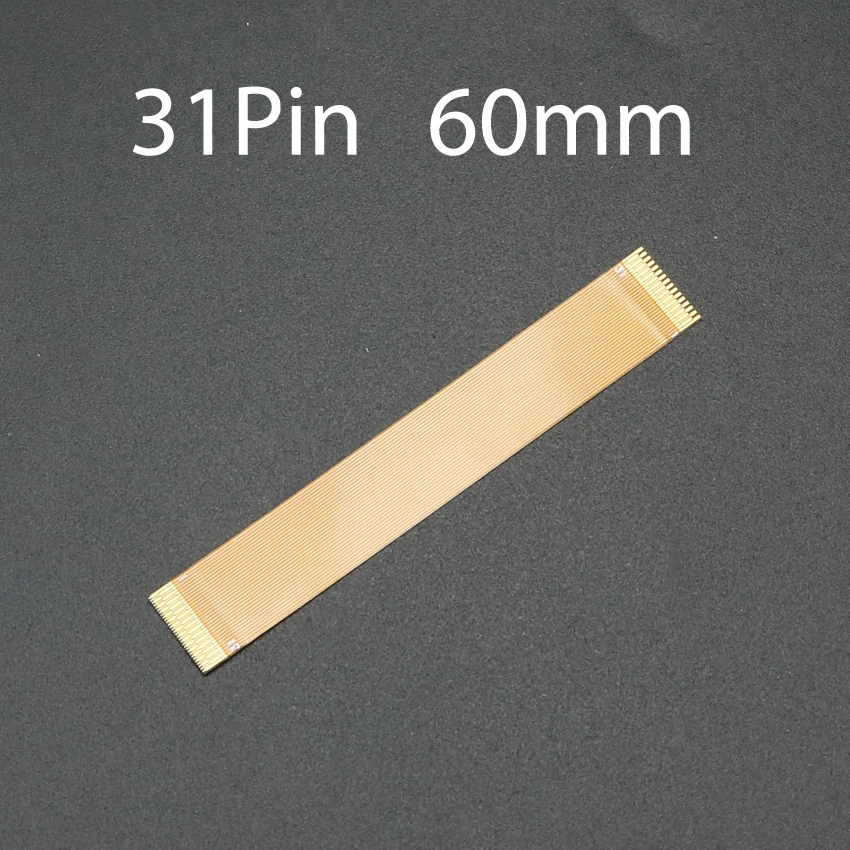 

1 шт. гибкий кабель FPC 13 21 23 25 27 31 33 39 45 51 Pin FFC FPC Гибкий плоский кабель Шаг 0,3 мм Тот же направление длина 20-200 мм