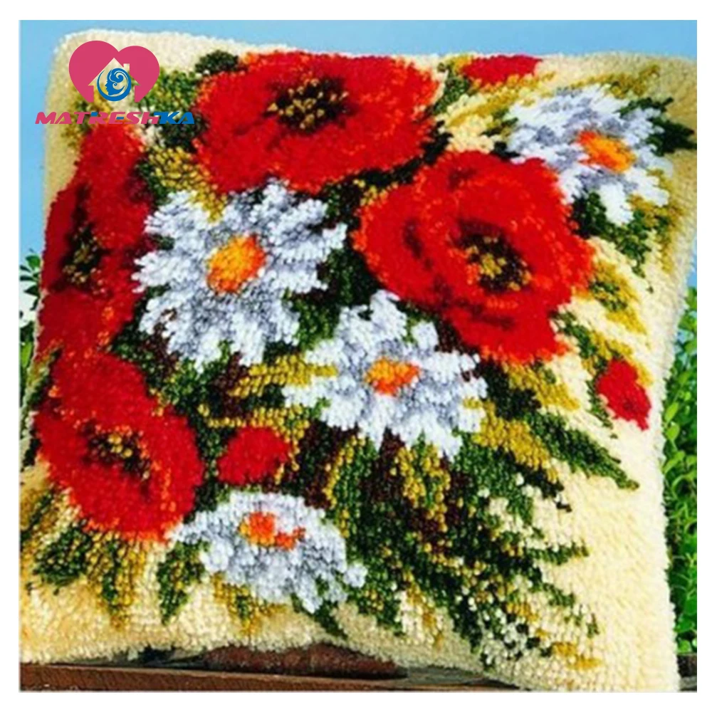 Защелка подушка ковер вышивка сделай сам крестиком фоамиран для рукоделия