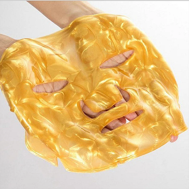 

Facial Mask Crystal Collagen Gold Sheet Mask Serum Moisturizing Hydrating Skin Care Anti Aging Shrink Pores Korean Cosmetics