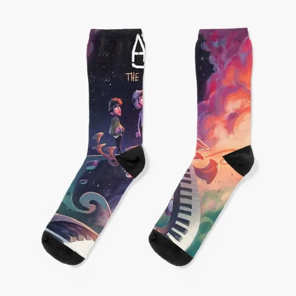 

Ajr The Click Tour Album 2020 Siangjumat Crew Socks Comfortable Cotton Girls Ladies Funny Cartoon Mens Autumn Cute Best Pattern