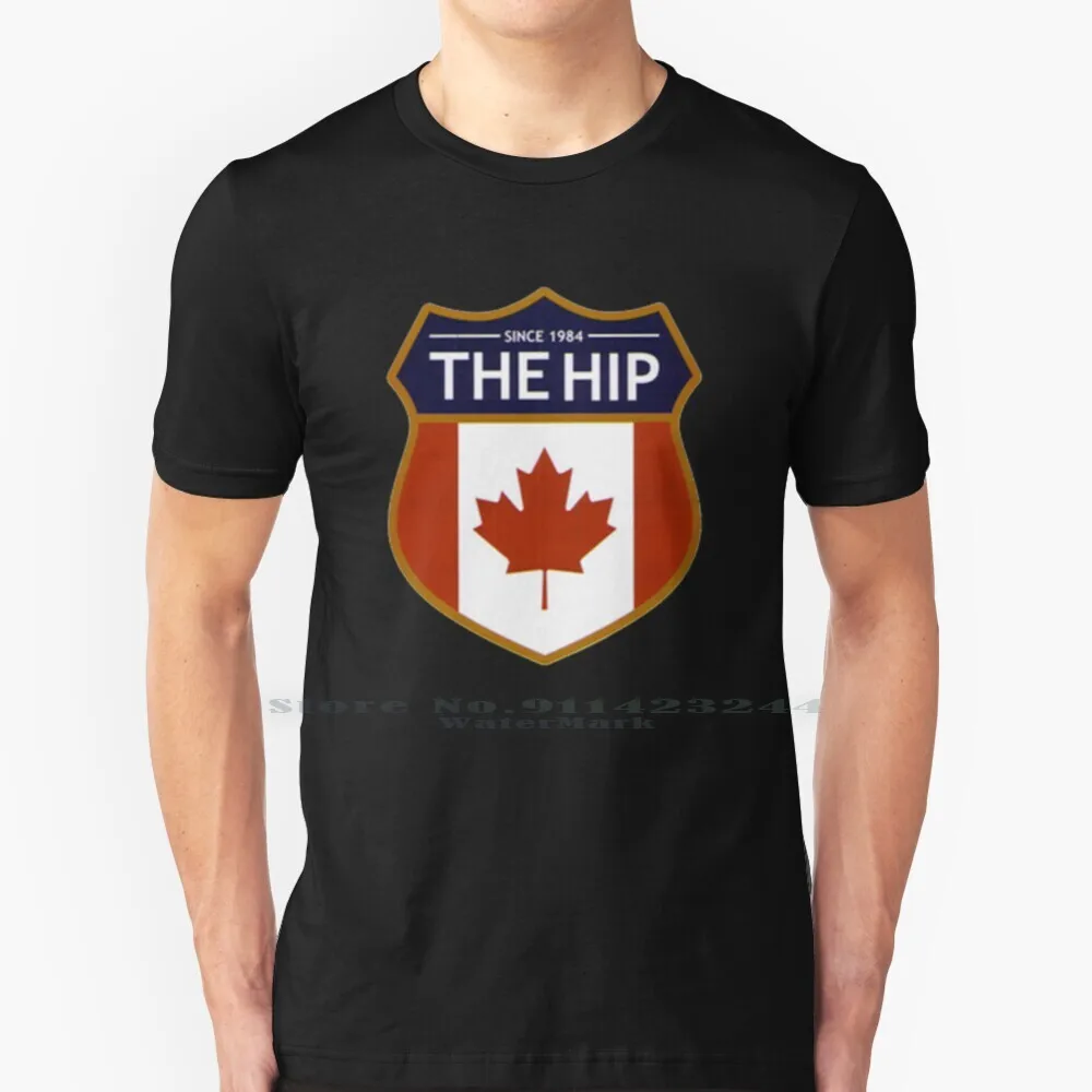 

Tragically Hip T Shirt Cotton 6XL Gord Downie Tragically Hip Music Canada Canadian Artist Canadian Singer Logo