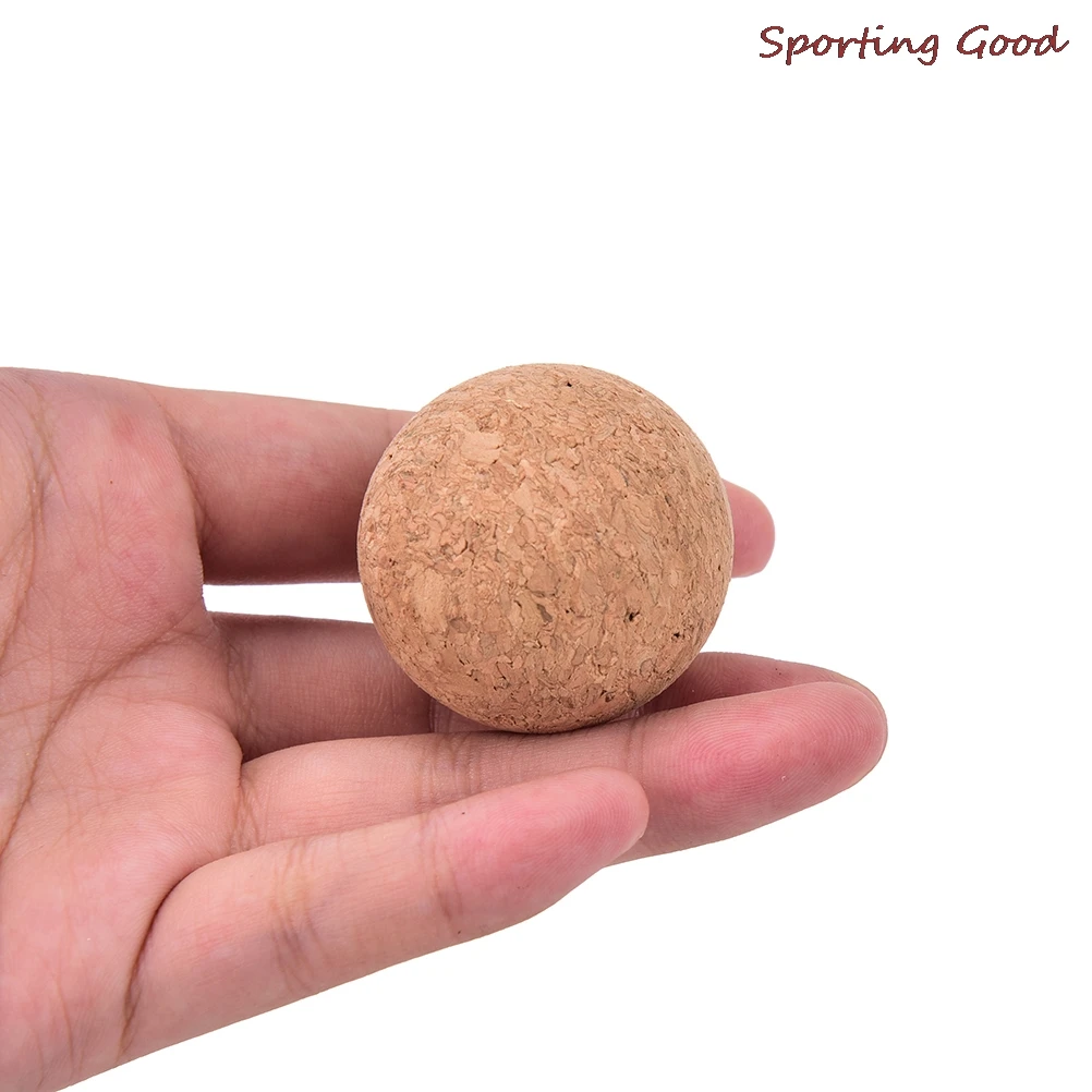 1PCS Cork Solid Wood Wooden Foosball Table Soccer Table Ball Football Balls Dia 36mm 1.42"