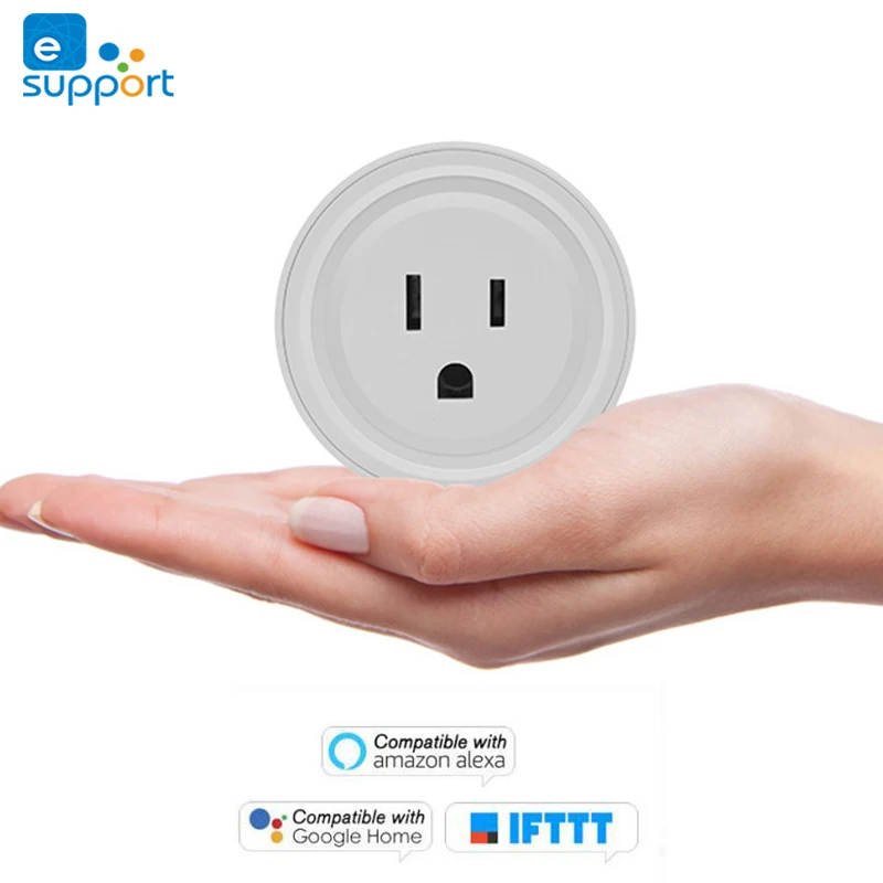 Ewelink Wi-Fi розетка Smart 2-USB 10A розетка FR UK US EU разъем приложение дистанционное управление для Alexa Google Home IFTTT интеллектуальная розетка
