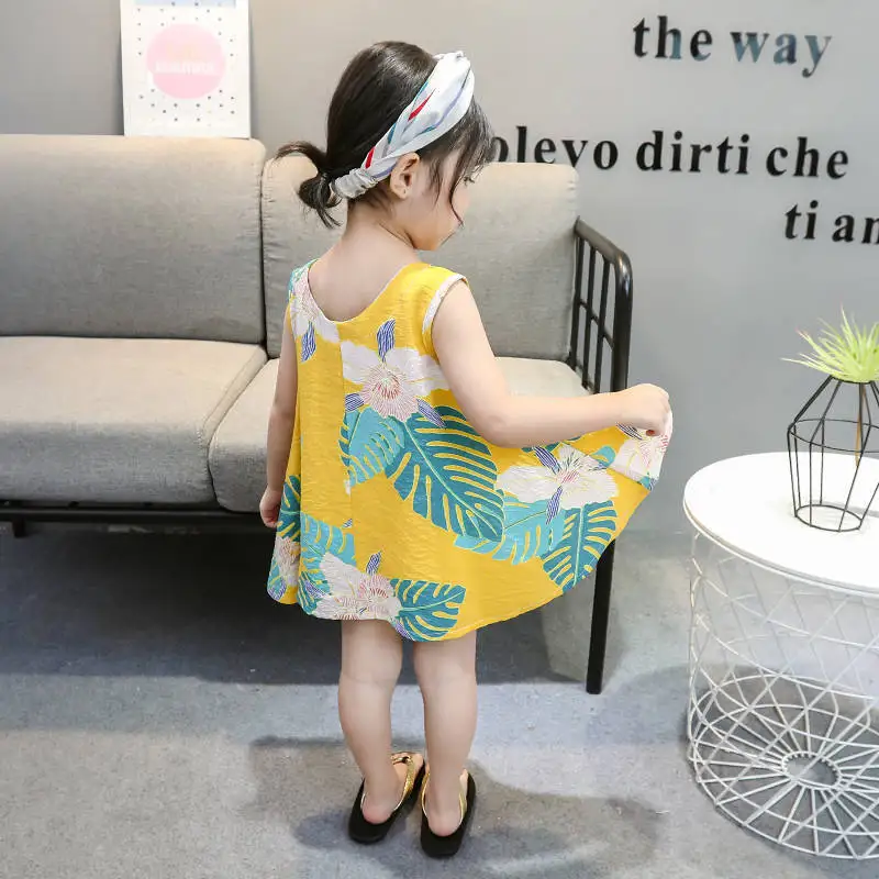 Новинка 2020 года Лидер продаж летние платья для малышей От 2 до 7 лет платье с