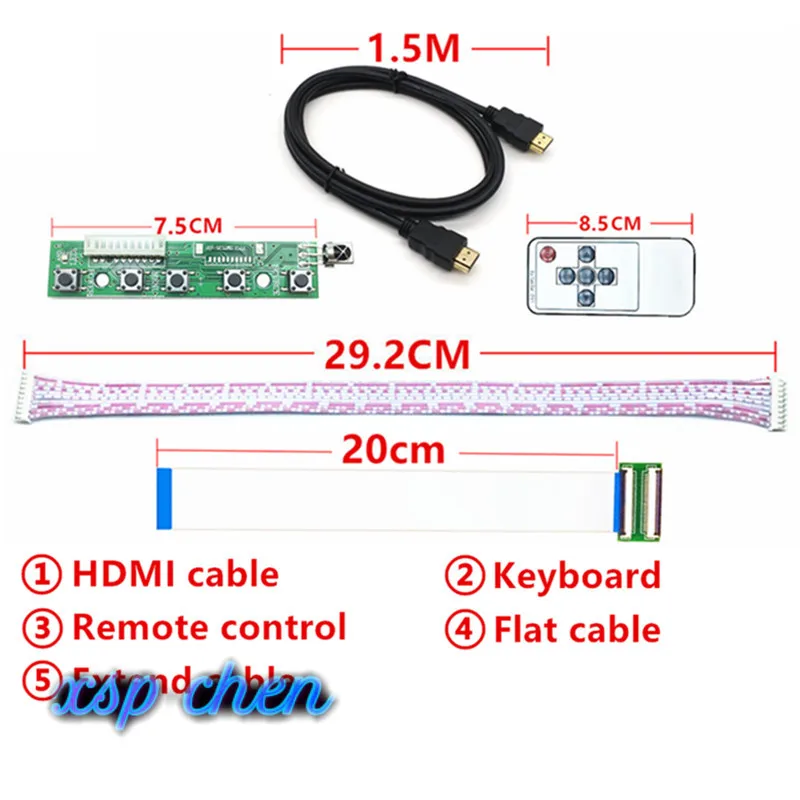 1024X768 9 7 &quotLP097X02 LTN097XL01 SLN1 IPS ЖК-панель HDMI VGA Аудио ЖК-контроллер плата LVDS 30 Pins для