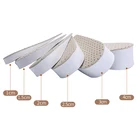 Стельки из свиной кожи мужские, стельки на половину роста до 15 до 40 мм, 2 пары