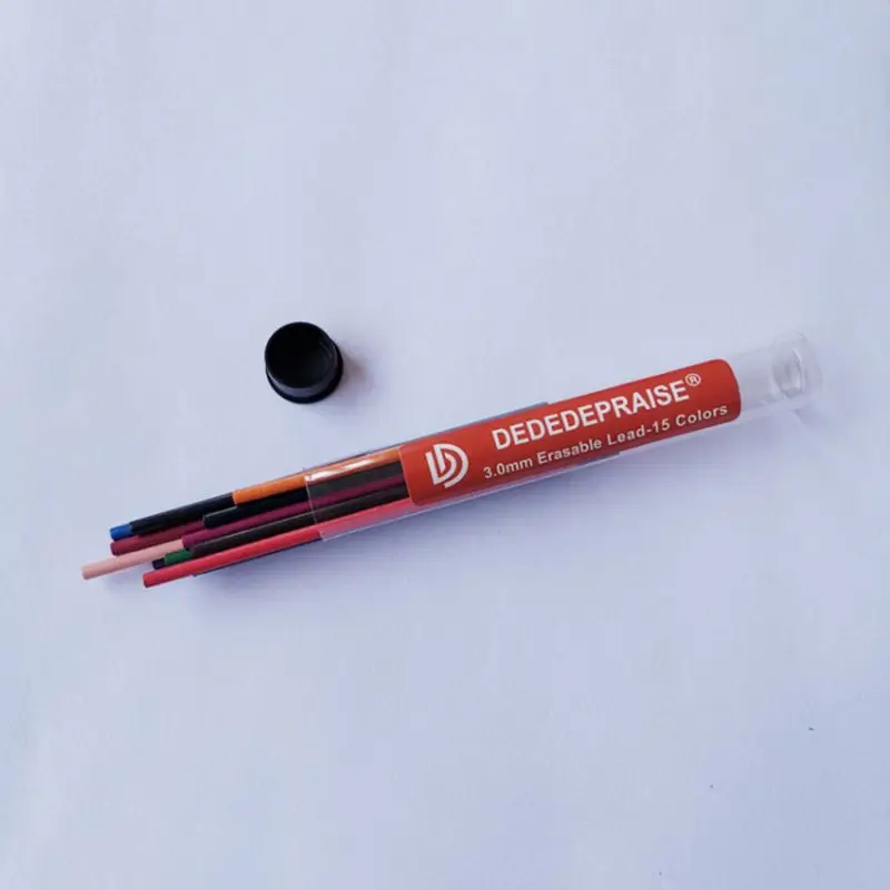 

Карандаш для рисования скетчей, школьные и офисные принадлежности, 15 цветов, 3,0 мм x 90 мм