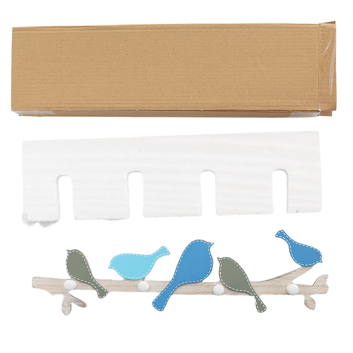 

Wall Decorations Home Accessories Living Room Hanger wooden Bird Key Bedroom Kitchen Coat Hat Clothes Towel Hooks