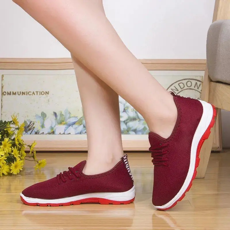 Tenis Feminino 2020 Women Tennis Shoes Outdoor Breathable Air Mesh Fitness Sneakers Walking Trainers Female Light Sport Shoes