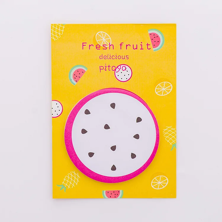 

40 pcs/lot Creative Fruit Memo pad Sticky Notes Cute N Times Stationery Label Notepad Bookmark Post school supplies