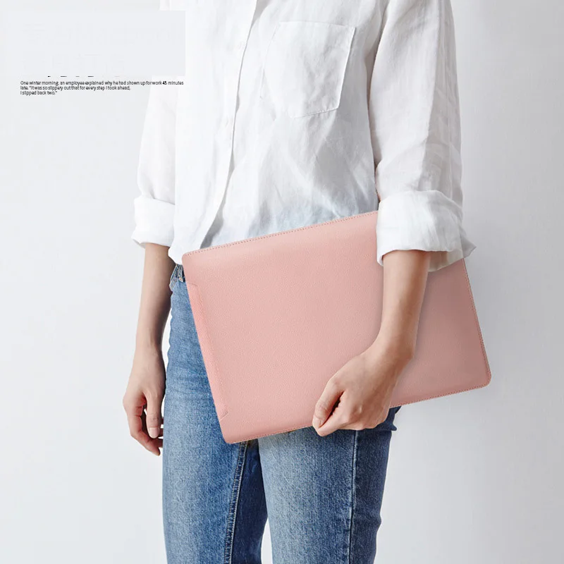 Чехол сумка из искусственной кожи для ноутбука 11 6 12 13 3 14 15 4 дюймов чехол Macbook Pro air