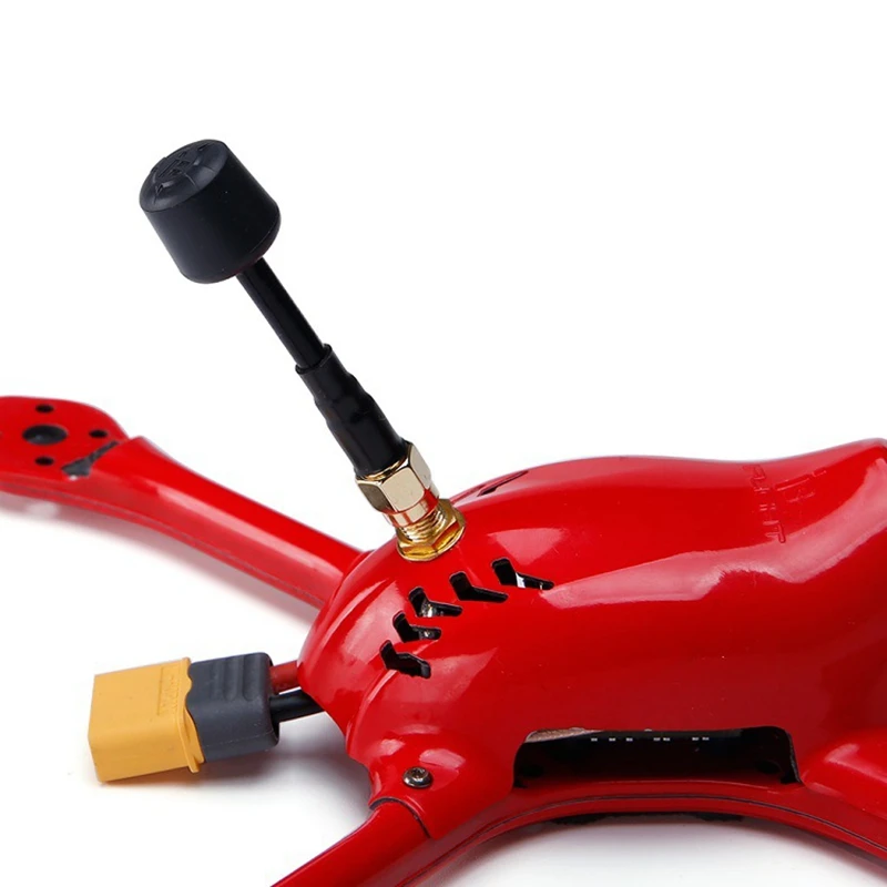 Для Альбатрос 5 8 ГГц FPV антенна SMA RP-SMA черного цвета для Fatshark EV200D очки гоночный