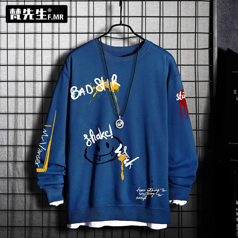 

Spring and winter T-shirt long sleeve regular / plush Fashion Top