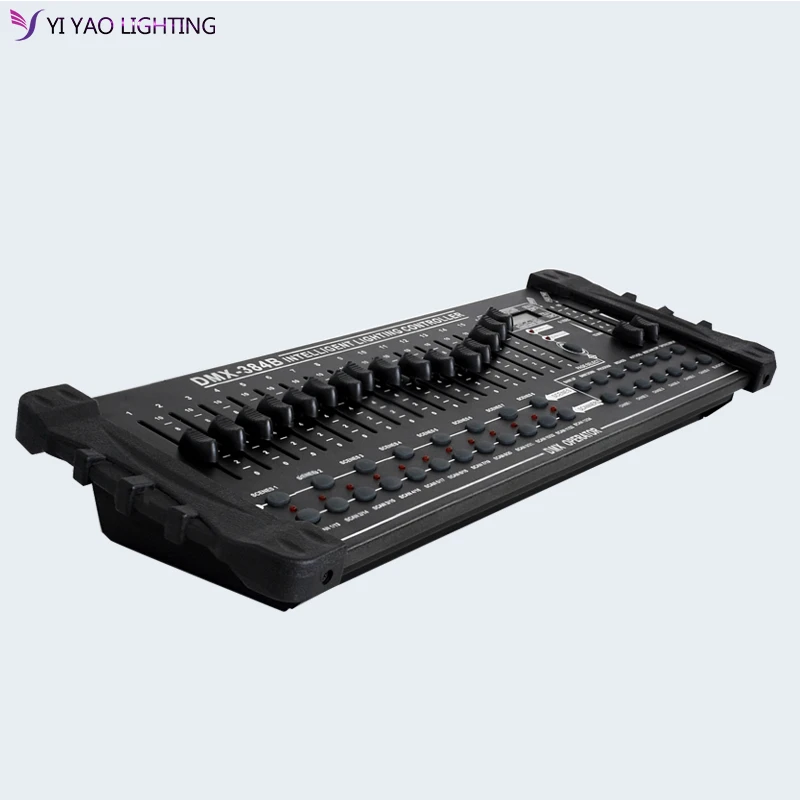 384 DMX 512 контроллер сцены Освещение лазерный проектор вечевечерние НКА паб ночной