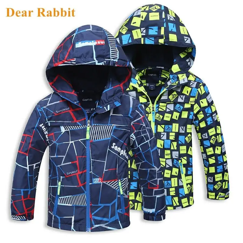 

New 2022 Spring Autumn Children Outerwear Kids Jacket Sport Fashion Coats Double-deck Waterproof Windproof Boys Girls clothes