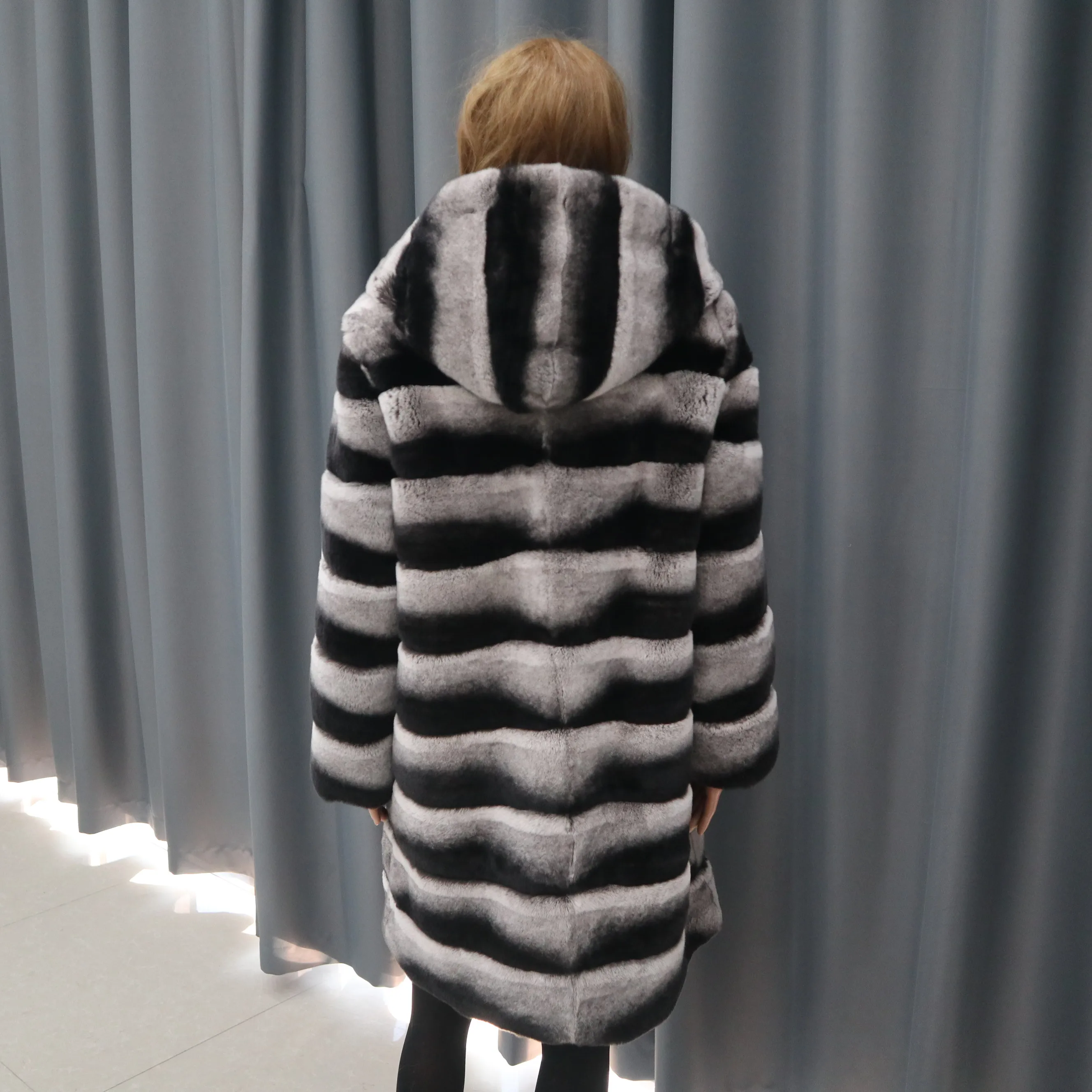 New pattern Winter Women Natural Real Fur Coat Various Colors Thick Warm Short Rex Rabbit Jacket | Женская одежда