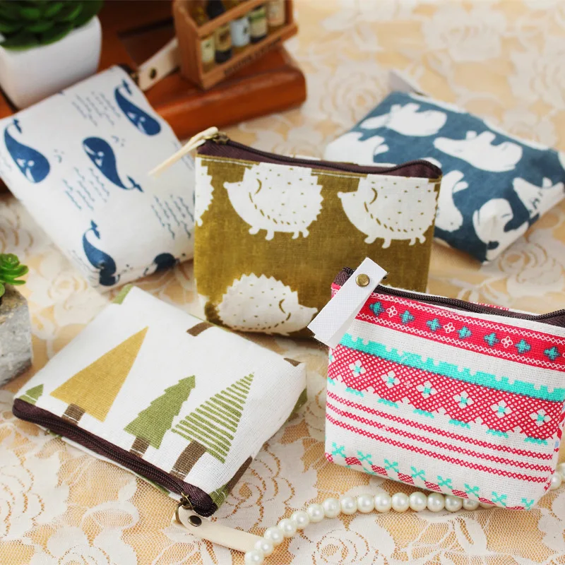 

The New Girls Purse Individuality Zipper Purses Simple Coin Purse Card Package Key Package Gift Wholesale