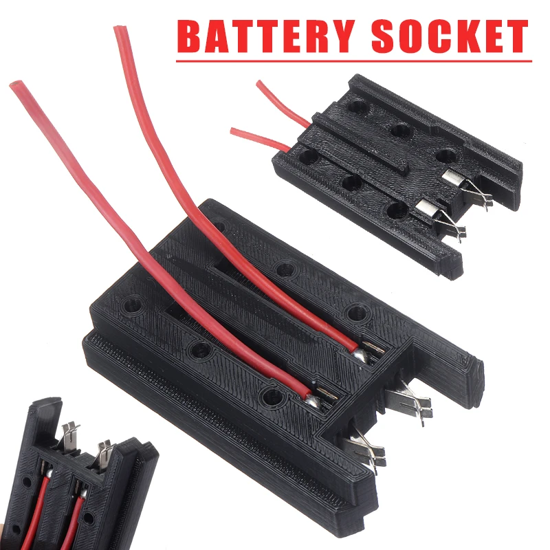 

1pc M28 28V Battery Adapter Convert to Dock Power Connector 14AWG Battery Charging Power Supply Parts