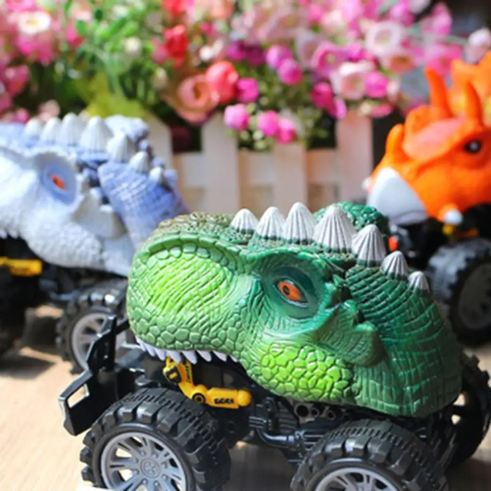 Детский автомобиль игрушечный динозавр с большим колесом 3 14 лет|Наземный
