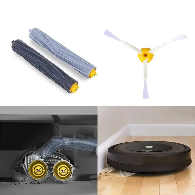 Заменить набор кистей Запчасти аксессуары для iRobot Roomba 800 805 860 861 870 871 880 885 890 900 960 980