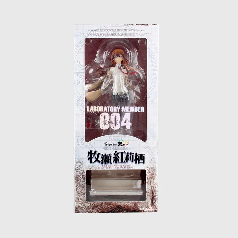

Steins Gate Makise Kurisu Laboratory Member 004 1/8 Scale Painted Figure Collectible Model Toy