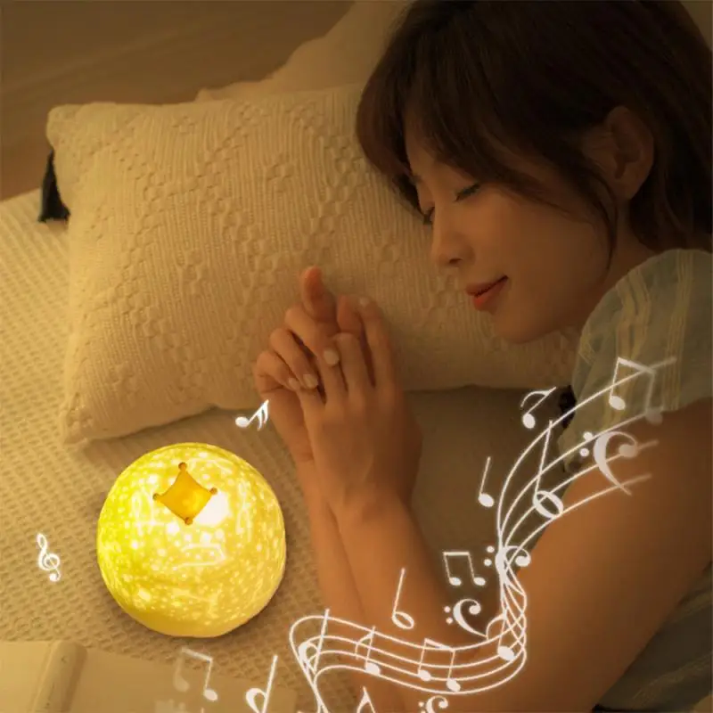 

USB Night Light Creative Birthday Toys For Children Crown Duck Projector Light Atmosphere Light Star Light Sleep Light