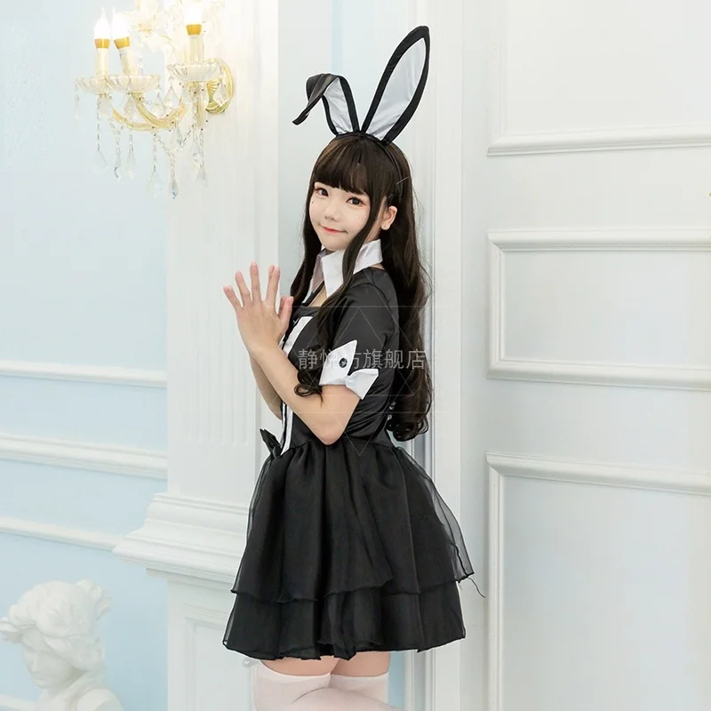 Женский костюм для косплея сексуальный Банни девочек танцев Хэллоуина вечерние