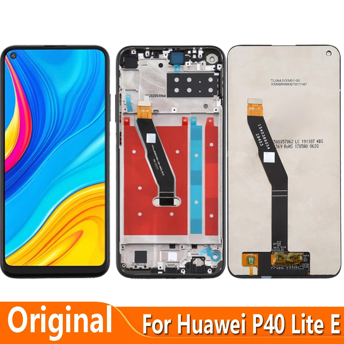 Для Huawei P40 Lite E ART-L28 ART-L29 LCD дисплей Сенсорная панель дигитайзер в сборе для Huawei P40lite E LCD запчасти
