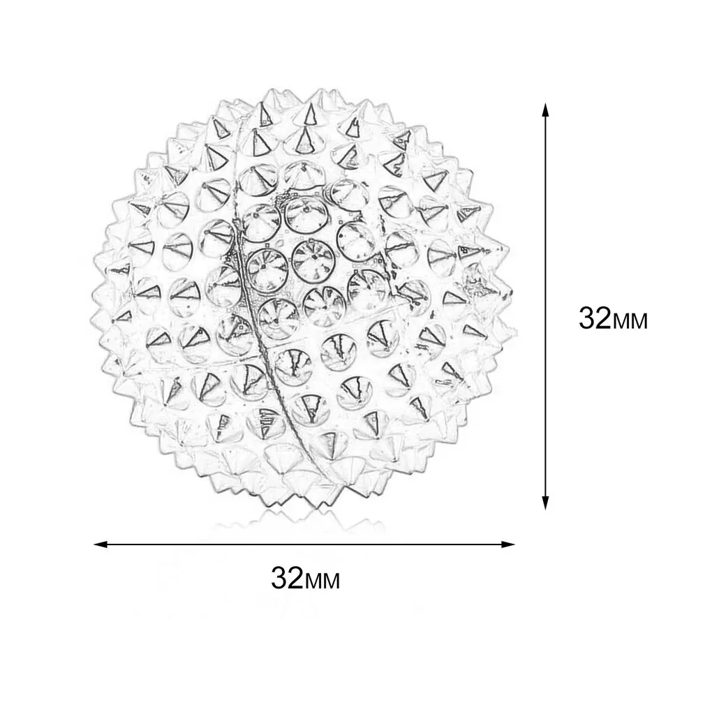 

A Pair Of Magnetic Hand Palm Acupuncture Ball Needle Massage Hot Selling Hand Pain Relief Massage Health Care Personal Care