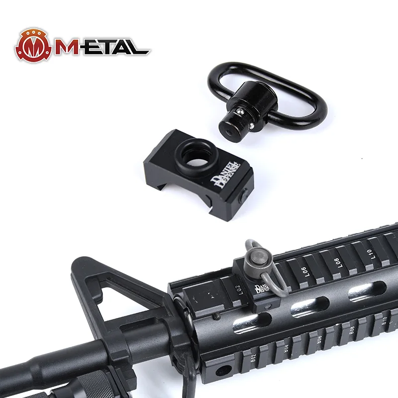 WADSN тактический пистолет ЧПУ DD QD слинг Крепление металлический AR15 M4 для 20 мм
