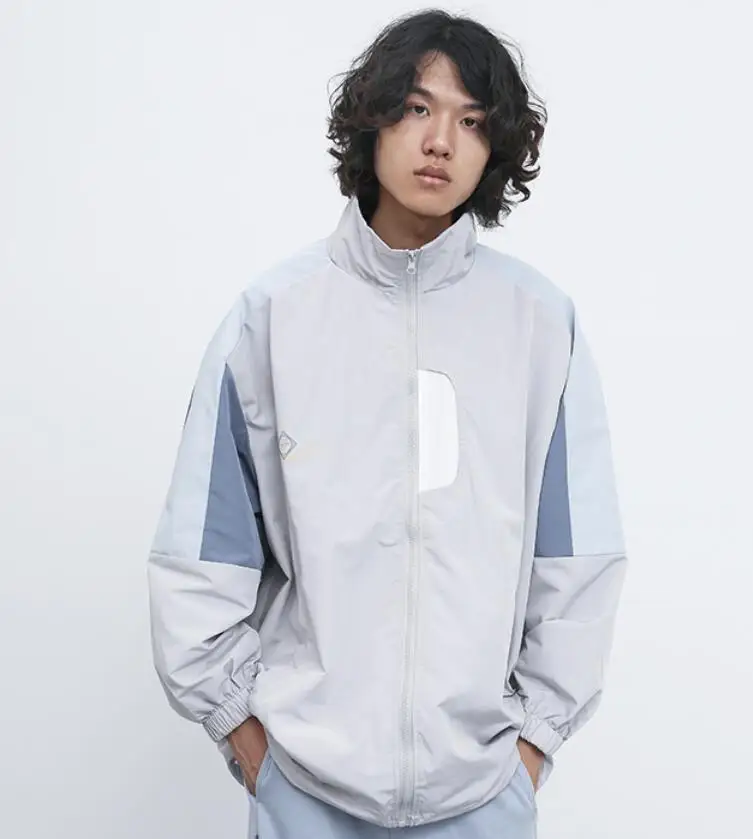 Мужская куртка с длинным рукавом, Повседневная Свободная куртка в японском стиле, модель w1171 на весну и осень, 2022