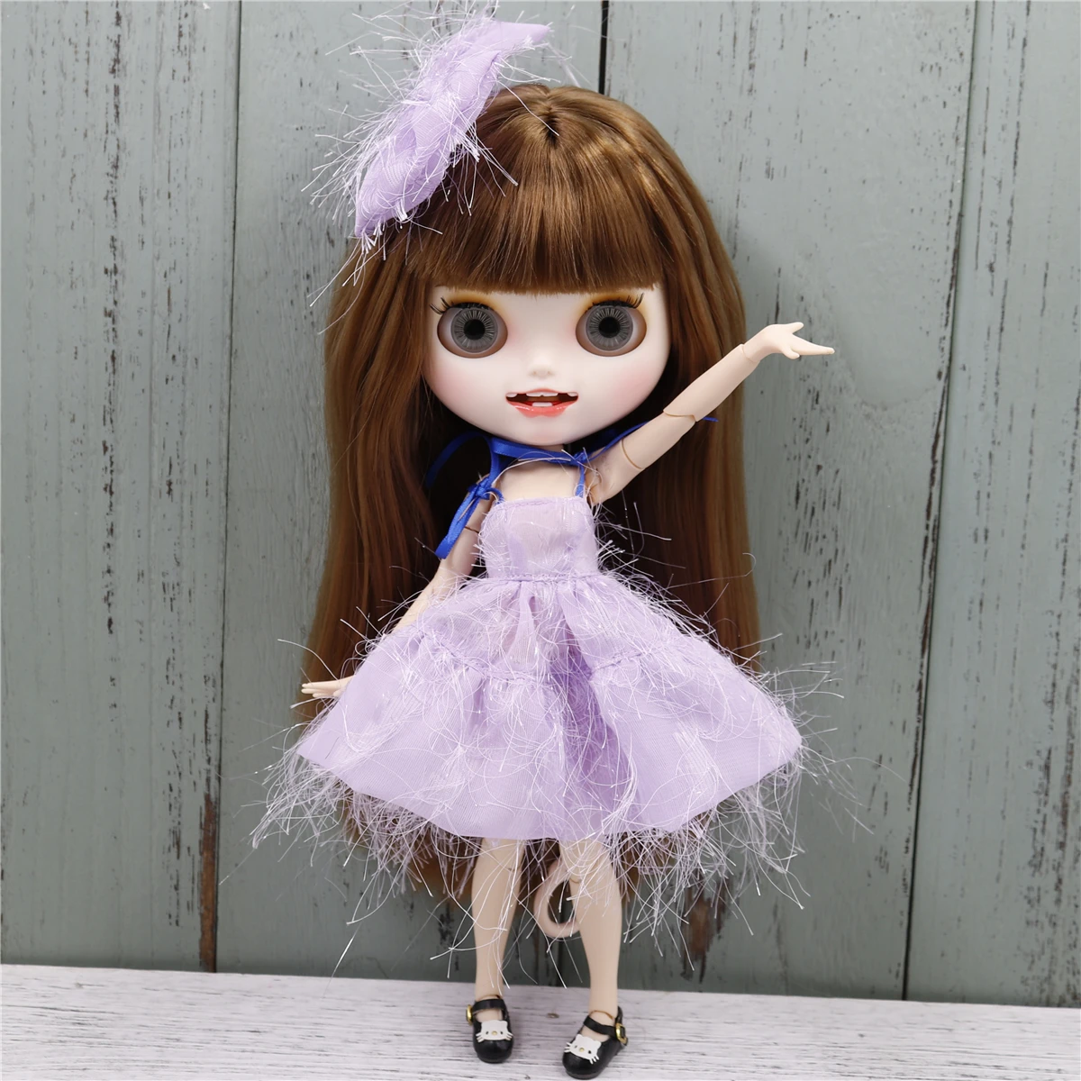 Фото Одежда для кукол ICY DBS Blyth 1/6 bjd, одежда, платье-рубашка №2