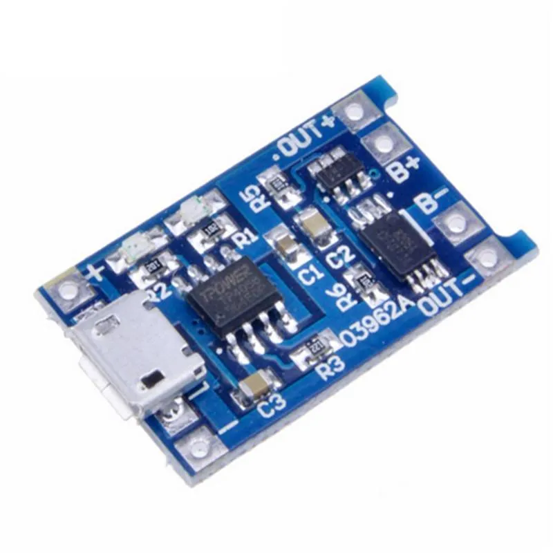 Micro USB 5V 1A 18650 TP4056 литиевая батарея зарядное устройство Модуль зарядная
